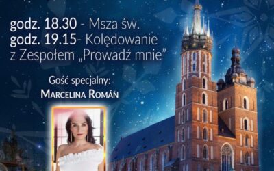 Zaproszenie na koncert kolęd w Mariackim