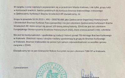 Oświadczenie w sprawie ZOHiS