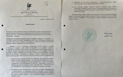 Oświadczenie starszego Bractwa w sprawie ZOHiSBRK