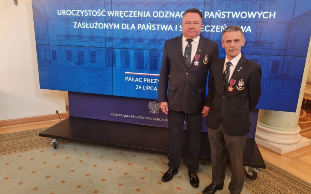 Jan Dziura Bartkiewicz i Janusz Wójcik – odznaczeni