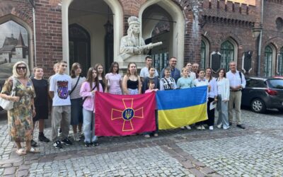 Dzieci z Ukrainy w Bractwie Kurkowym