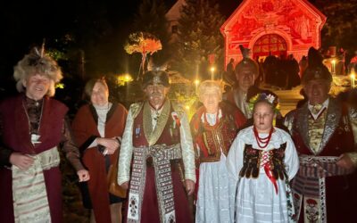 Bractwo Kurkowe na franciszkańskim święcie w Wieliczce