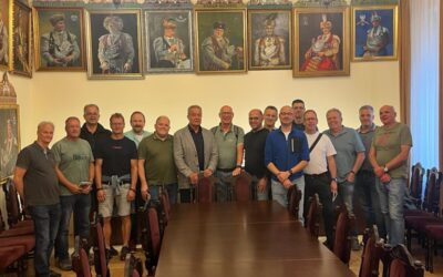 Delegacja Bractwa Strzeleckiego św. Andrzeja z Velmede-Bestwig w naszej siedzibie